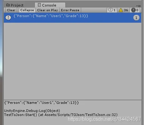 【Unity3D日常】Unity写Json数据，以及在Unity读取、解析Json数据_Unity_04